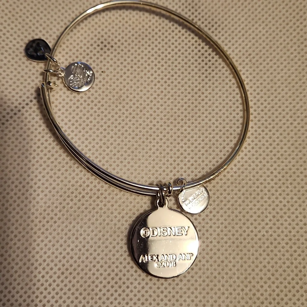 Disney Alex and Ani Bracelet Alice In Wonderland We're All Mad Here 2018 - Picture 4 of 5